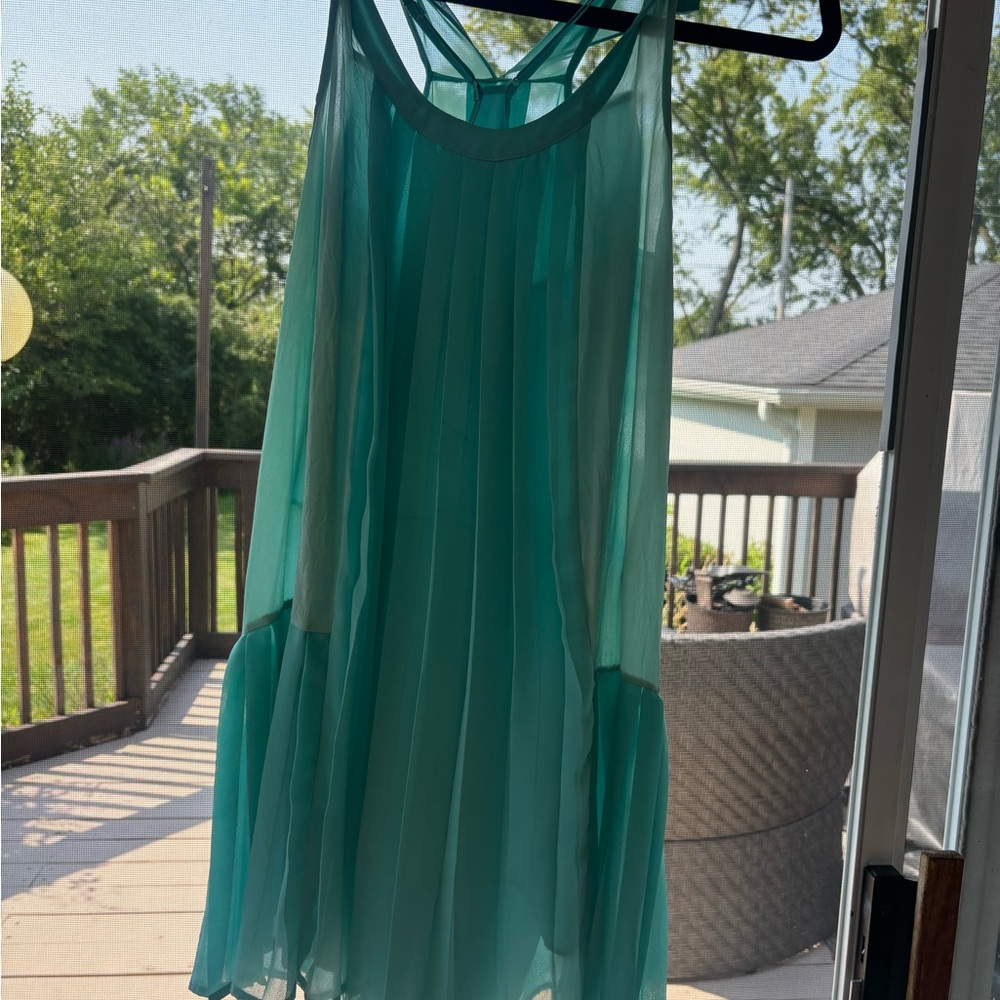 Maeve teal summer dress!